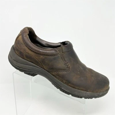 Mocasines sin cordones Dansko Wynn de cuero marrón para hombre talla 46 (talla EE. UU. 12,5-13) Foto 1 de 4