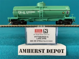 065 00 570 Micro Trains Pittsburgh & Lake Erie Tank Car N Scale P&LE  06500570 - Picture 1 of 2