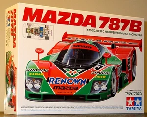 TAMIYA 1/10 MAZDA 787B LE MANS '91 24h GROUP C #47518 RC  JAP ONLY ISSUE NEW KIT - Picture 1 of 1