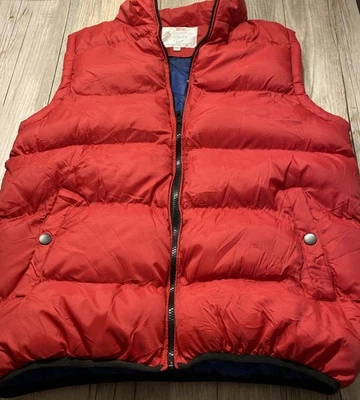 Chaleco acolchado rojo Marty McFly Regreso al futuro de Universal Studios para hombre pequeño Foto 1 de 4