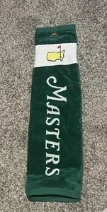 2025 Masters Augusta Golf Towel with Bag Clip - Picture 1 of 2