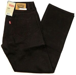 Vintage NEW Levi's 505 Straight Limited Quantity Denim Brown Jeans Tag 20 Reg