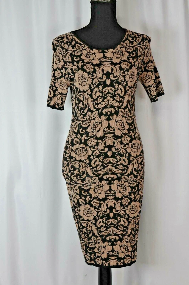 Torn By Ronny Kobo Women's Dress Size Medium Knit Floral Casual Viscose Blend - Image 1 of 4