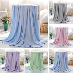 Heat Absorption Blanket Temperature-regulating Bamboo Fiber for Home Baby - Picture 1 of 11