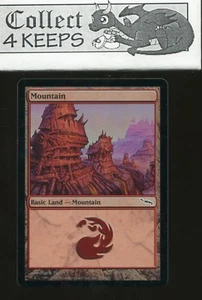 Magic the Gathering Mirrodin Foil: Mountain 299 (Nrmt) *B* - Imagen 1 de 2