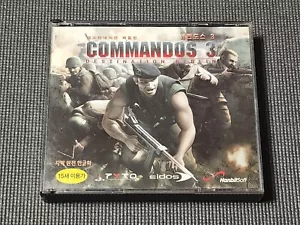 Commandos 3 Destination Berlin Retro PC Game Korean Version CD Windows Computer - Picture 1 of 10