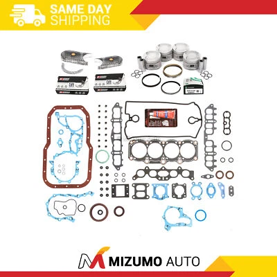 Full Gasket Set Pistons Bearings Fit 90-95 Toyota Celica MR2 Turbo 2.0L 3SGTE - Image 1 of 4