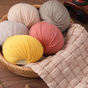 New Wool Yarn 40 Colors 50g Super Soft Crochet Bamboo Cotton Knitting Yar - Picture 1 of 1