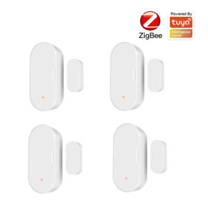 Tuya Zigbee Smart Home Kabellos Tür- und Fensterkontakt Türsensor APP-Steuerung