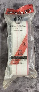 NOS Wellington RE-WEB KIT Rasenstuhl Chaiselongue Gurtband 39' rot weiß blau Streifen - Bild 1 von 3