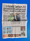 GAZZETTA DELLO SPORT 7 APRILE 2002 INTER-CHIEVO-MILAN-BARTOLI-VARENNE-CUPER