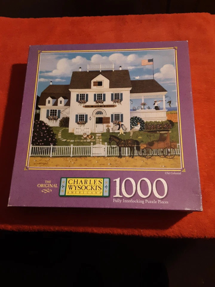 CHARLES WYSOCKI'S AMERICANA 1000 PC  MB 2000 PRE-OWNED - Image 1 of 1