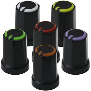 Perillas batidoras hexagonales con agarre hexagonal - perillas para olla de 6 colores - control de volumen giratorio - Imagen 1 de 7