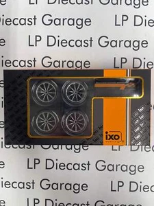 IXO Models Audi RS3 schwarz/silber Radsatz (4) für 1:18 Diecast - Bild 1 von 3