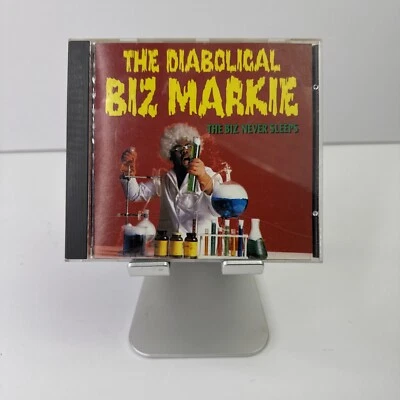 Biz Markie The Diabolical Biz Never Sleeps CD Cold Chillin Records 1989 Hip Hop Foto 1 de 4