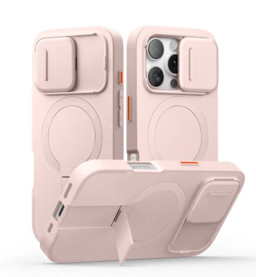 Capa Suritch para iPhone 12/13/14/15/16/Pro Max Plus com capa de câmera MagSafe - Imagem 1 de 4