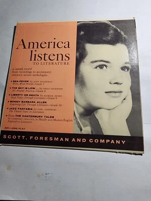 America Listens To Literature -Scott, Foresman and Company VG+ F324 - Image 1 of 2