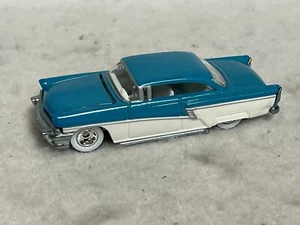 Hot Wheels '56 Merc blaugrün & weiß mit echten Riders lose Blisterpackung ziehen B3 - Bild 1 von 9