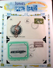 Israel Stamp FDC Scot# 37,44 1950-51 L700
