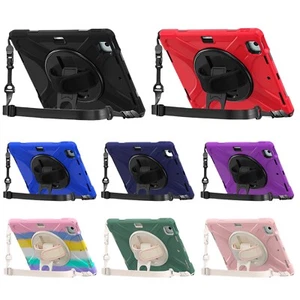 Heavy Duty Shockproof Hand Strap Stand Case Cover Shell for iPad Air 13" M2/M3 - Picture 1 of 83
