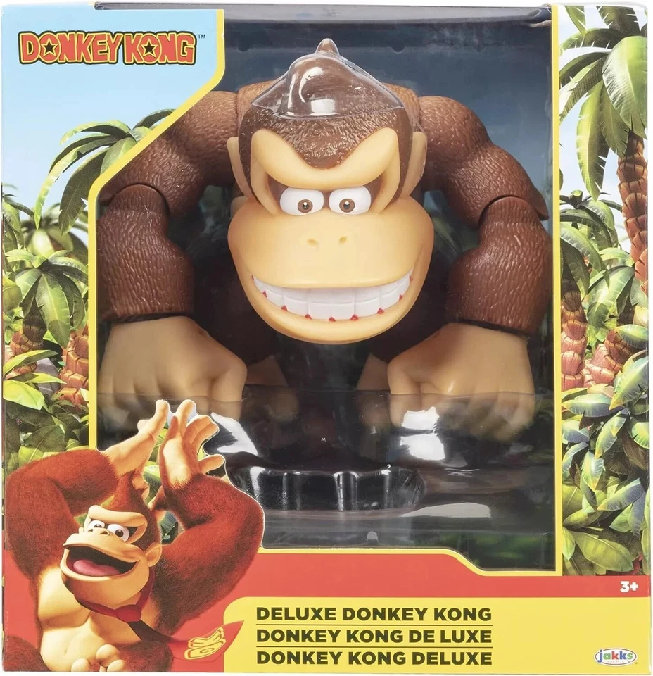 World of Nintendo Donkey Kong 6" Deluxe Figure Series 1-1 Jakks Pacific 2014