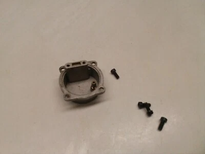 OS FS-61 Four Stroke Back Plate & Mounting Screws RC Engine - Image 1 of 4