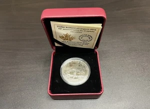 2015 50th Anniversary of the Canadian Flag Silver Dollar - Bild 1 von 3