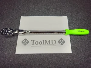 Snap-on Tools USA NEW 1/2" Drive GREEN Locking Flex-Head Ratchet SHXD80B - Bild 1 von 17
