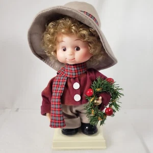 Vintage Santa's Best Undercover Kids Animated Christmas Boy Doll Derek Moves Works - Bild 1 von 23