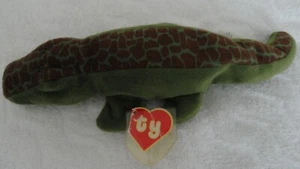 Ty Beanie Baby ALLY Alligator 2nd Gen,1st Gen Tush Rare !! - Picture 1 of 3