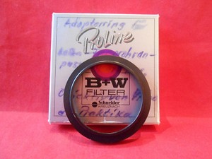 Adapterring für Leica-Fernrohr Anpassung an 1000er Spiegelobjektiv von der Video