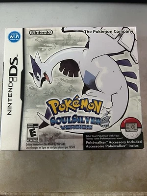 Pokemon Soul Silver Nintendo DS 2010 CIB + Big Box No Pokewalker Authentic - Image 1 of 4