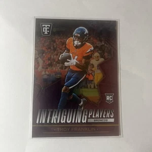2024 Totally Certified Troy Franklin RC Intriguing Players 050/199 Broncos #22 - Picture 1 of 3