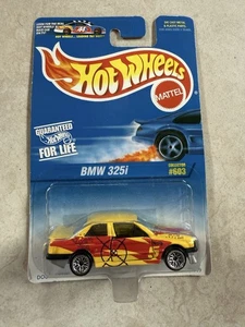 1996 Hot Wheels BMW 325i Collector #603 Yellow - New - Picture 1 of 1