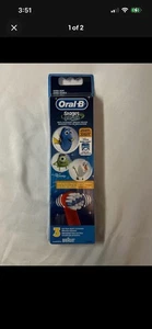 Oral-B Braun Stages Power Cabezales de Cepillo de Repuesto 3 Extra Suaves DISNEY NUEVO - Imagen 1 de 2