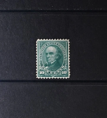 USA Scott # 258 F-VF OG NH 10c sello del siglo XIX gato $850 Foto 1 de 2
