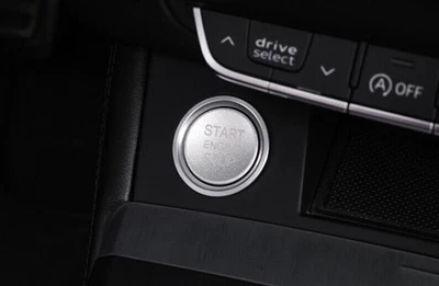 New S-Line RS Style Keyless Engine Push Start Button w/ Ring For Audi A4 A5 A6 Foto 1 de 4