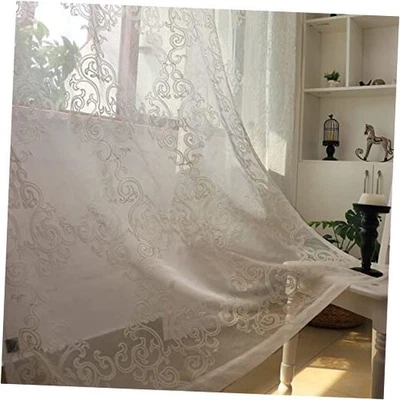 SLOW SOUL 2 paneles de 43W X 69L pulgadas (2 paneles) Bolsillo blanco transparente Foto 1 de 4