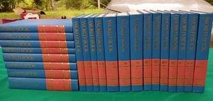 1992 World Book Encyclopedia Set 75th Anniversary Edition COMPLETE A-Z + Index  - Picture 1 of 14