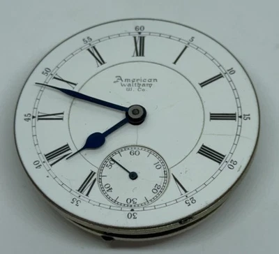 Reloj Bolsillo Waltham Movimiento 15 Joyas Años 1890 No Funciona Foto 1 de 4