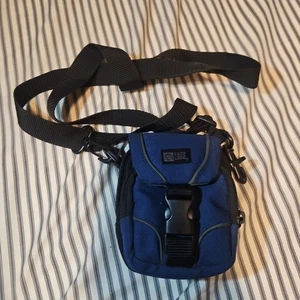 Case Logic Digital Camera Blue Soft Case Shoulder Strap - Picture 1 of 6