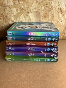 Disney Classics w/ Collectable O-Ring Slip Covers DVD Bundle X6 - Picture 1 of 3