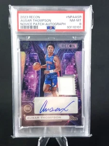 2023-24 Panini Recon Ausar Thompson RPA Rookie Patch Auto Card RC Pistons 🔥 - Picture 1 of 2