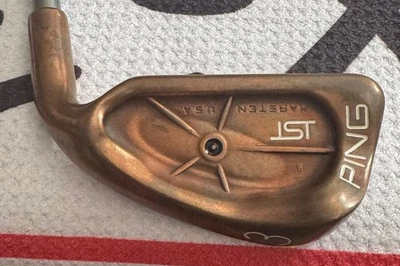 PING ISI BERYLLIUM COPPER 3 IRON  ~ PING TFC 100 GRAPHITE SHAFT ~ ALL ORIGINAL - Image 1 of 4