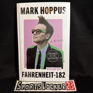 Fahrenheit-182 A Memoir Mark Hoppus Blink-182 Hand *SIGNED* Hardcover FAST SHIP - Picture 1 of 4