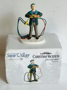 Dept 56 Christmas Vacation Fire It Up Dad! Clark Figurine National Lampoon - Picture 1 of 9
