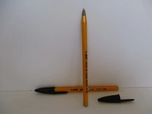 RARA PENNA NERO DI CHINA PUNTA FINE BIC ANNI '70 - Picture 1 of 1