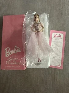 Barbie vintage Avon como el hada de la ciruela de azúcar cascanueces adorno de porcelana - Imagen 1 de 6