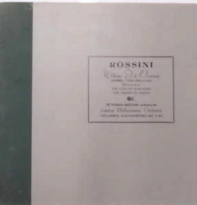 Rossini William Tell Overture 12” 78rpm Box Set - Picture 1 of 5