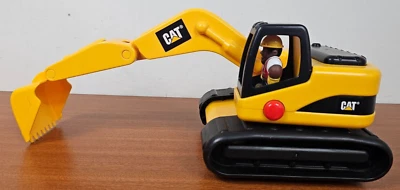 CAT Caterpillar Backhoe Excavator Motorized Toy State tested Works - Image 1 of 4